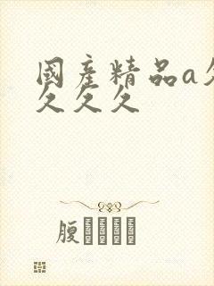 国产精品a久久久久久