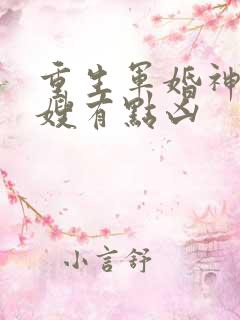 重生军婚神医军嫂有点凶