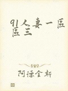 91人妻一区二区三