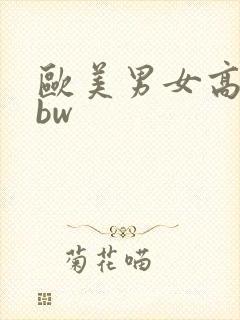 欧美男女高清bbw