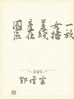 国产美女一区二区在线播放