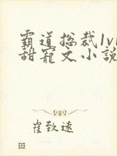 霸道总裁1v1甜宠文小说推荐