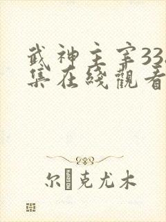 武神主宰338集在线观看免费