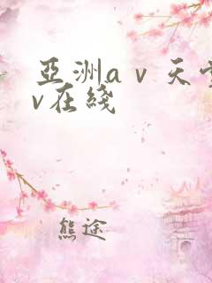 亚洲aⅴ天堂av在线