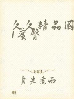 久久精品国产91蜜臀