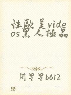 性欧美videos黑人极品