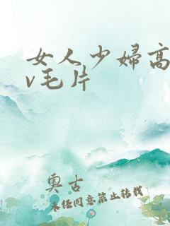 女人少妇高潮av毛片