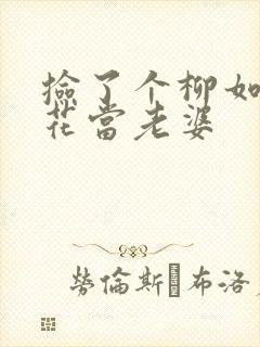 捡了个柳如烟校花当老婆