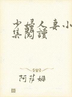 少妇人妻小说合集阅读