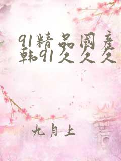91精品国产日韩91久久久