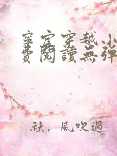 宁宸穿越小说免费阅读无弹窗