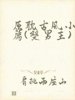 原耽古风小说推荐(双男主)