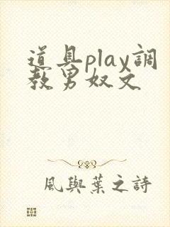 道具play调教男奴文