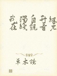 我独自升级漫画在线观看免费观看