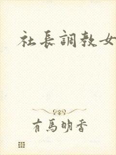 社长调教女秘书