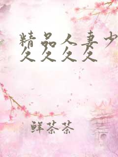 精品人妻少妇久久久久久