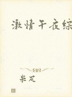 激情午夜综合网