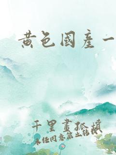 黄色国产一级片