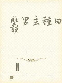 双男主种田类小说