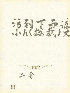 污到下面流水的小h(总裁)文