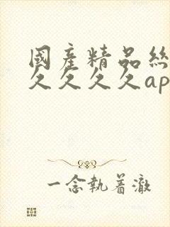 国产精品丝袜久久久久久app