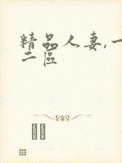 精品人妻,一区二区