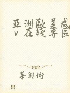 亚洲欧美成人aⅴ在线专区