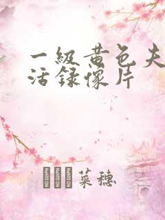 一级黄色夫妻生活录像片