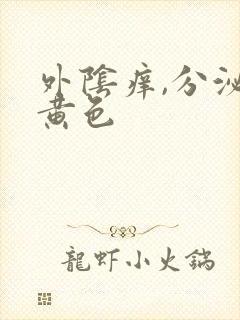 外阴痒,分泌物黄色