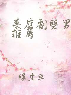 台腐剧双男主剧推荐