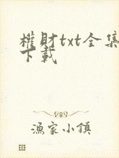 权财txt全集下载