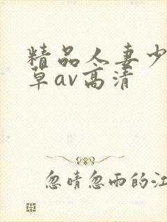 精品人妻少妇嫩草av高清