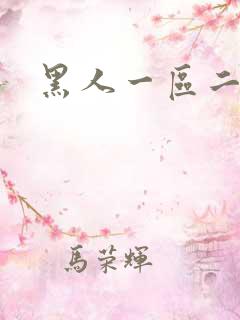 黑人一区二区乱