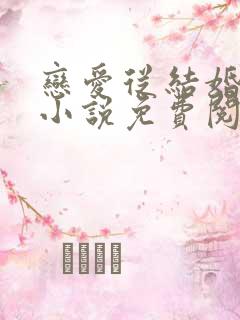 恋爱从结婚开始小说免费阅读