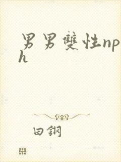 男男双性np高h