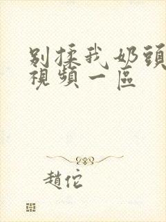 别揉我奶头嗯啊视频一区