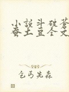 小说斗破苍穹天蚕土豆全文阅读