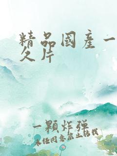 精品国产一级久久片