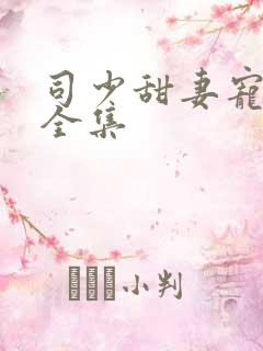 司少甜妻宠定了全集