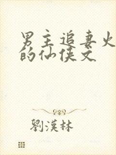 男主追妻火葬场的仙侠文