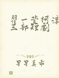 翟一莹柯淳最火三部短剧