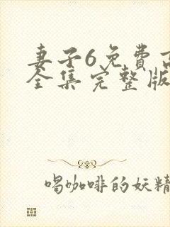 妻子6免费高清全集完整版