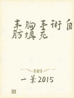 丰胸手术自体脂肪填充