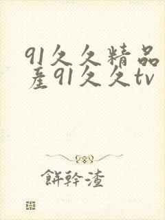 91久久精品国产91久久tv