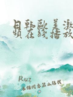 日韩欧美激情视频在线播放