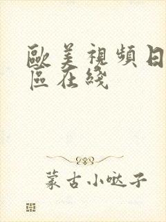 欧美视频日韩专区在线