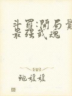 斗罗:开局觉醒最强武魂