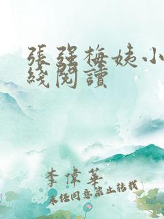 张强梅姨小说在线阅读