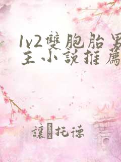 1v2双胞胎男主小说推荐