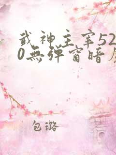 武神主宰5200无弹窗暗魔师